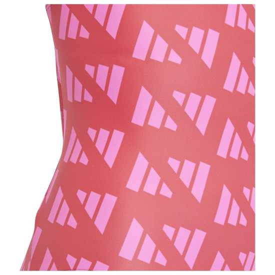 Adidas Παιδικό ολόσωμο μαγιό Logo Graphic V-Back Swimsuit Adidas Παιδικό ολόσωμο μαγιό Logo Graphic V-Back Swimsuit